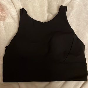 Lululemon Black High Neck Sports Bra Size 10